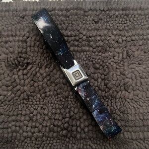 Buckle-Down Seatbelt Belt - Galaxy EUC (Never Worn)